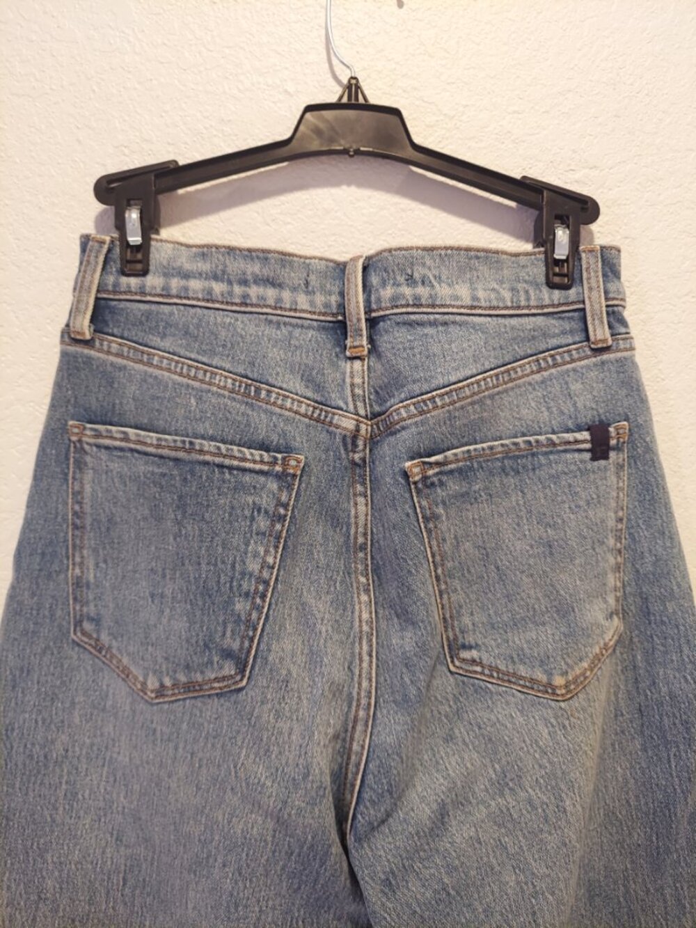Joe's Jeans The Mia High Rise Wide Leg Ankle Raw Hem Jeans 26 - Picture 4 of 15